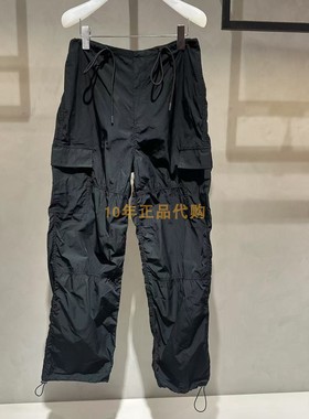 2I2Q431折DAZZLED素国内正品代购2024夏黑色长裤吊牌1699