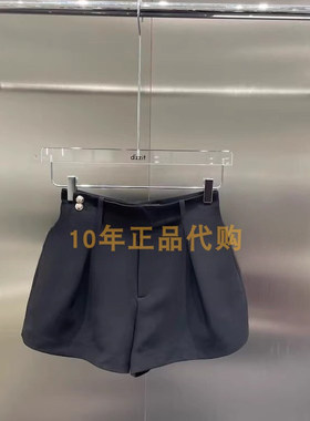 3I2Q113折dzzit地素国内正品代购2024夏黑色西装短裤吊牌795