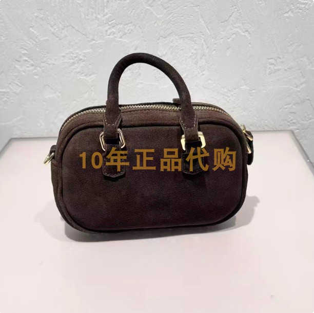 3I4U102折dzzit地素国内正品代购2024冬深卡其色包吊牌1390