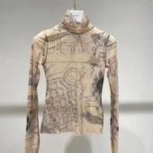 2E4A702折DAZZLED素国内正品 代购 2022冬印花打底吊牌899