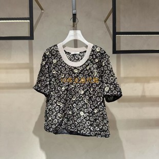 2I2D415折DAZZLE地素国内正品 2024夏雏菊印花刺绣吊牌1999 代购