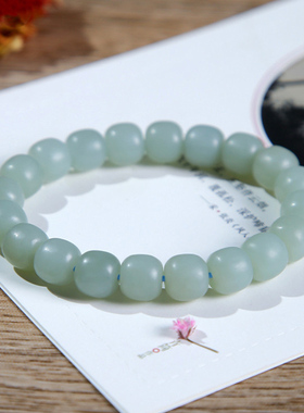 且末蓝和田玉手串女款饰品时尚