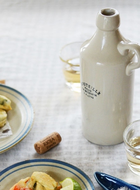 日本手工陶艺 日式文艺粗陶餐盘 意式面盘 炖锅 STUDIO M'