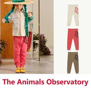 AW20儿童薄绒长裤 Animals TAO 22雯 现货 Observatory The 店