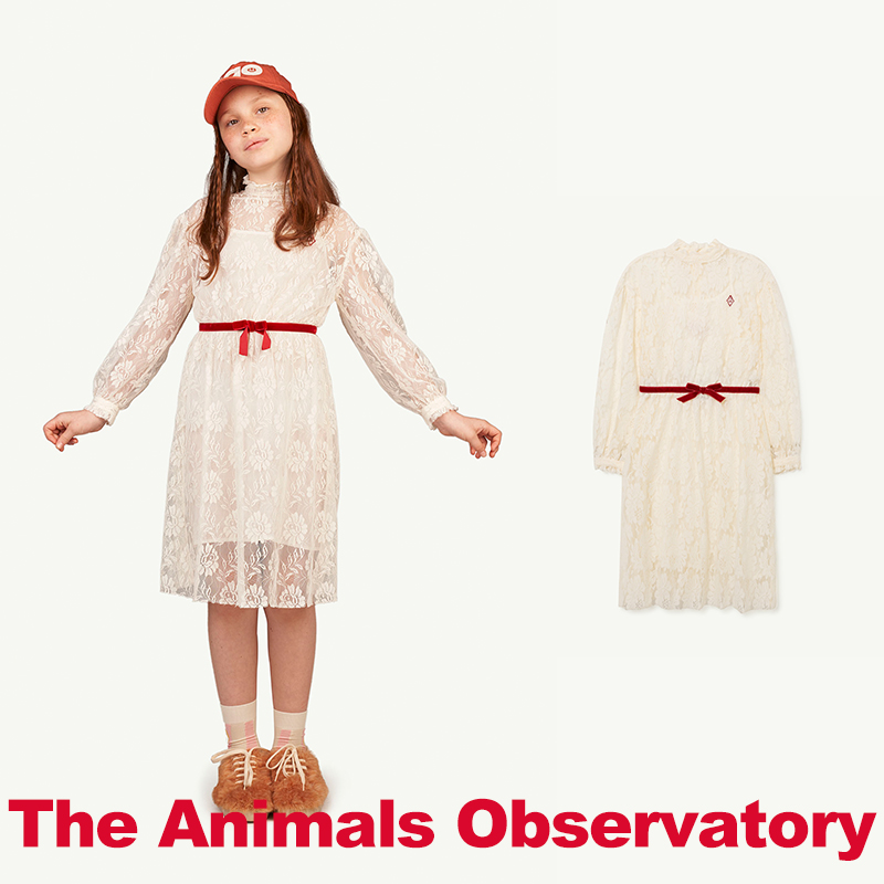 22雯的店【现货】TAO the animals observatory 蕾丝连衣裙 童装/婴儿装/亲子装 连衣裙 原图主图