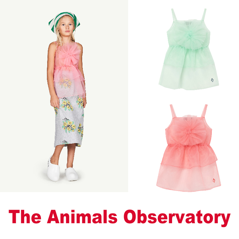 22雯的店TAO the animals observatory ss21蕾丝吊带纱罩衣 童装/婴儿装/亲子装 连衣裙 原图主图