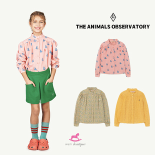 衬衫 TAO 雯 儿童荷叶边长袖 店 observatory animals the