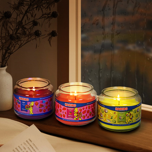 HariboCandle哈瑞宝香薰蜡烛进口家居氛烛台摆件高级新婚生日礼物