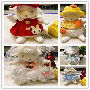 美国小羊衣服裙子套装适配17cm小羊bunnies by the bay玩偶公仔服