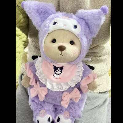 莉娜熊衣服30cm小红书同款套装