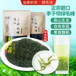 甘肃陇南茶叶陇南毛尖碧口李子坝高山绿毛峰茶叶2026新茶500g包邮