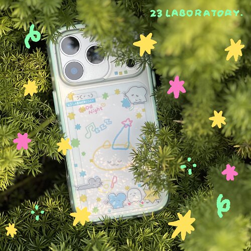 贰叁实验室 原创设计金平糖磨砂imd二合一手机壳 苹果iPhone17pro