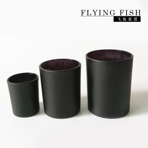 玻璃杯蜡烛diy容器飞鱼手作
