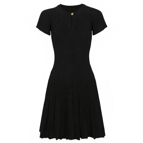 夏季名媛条纹修身显瘦连衣裙