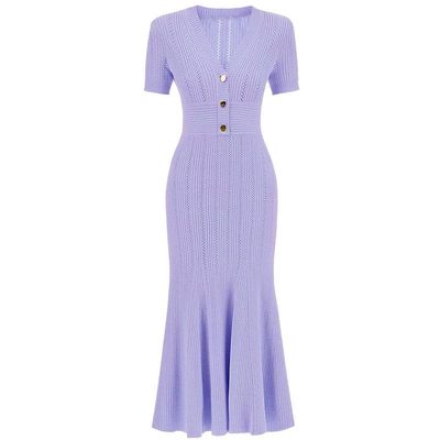 2025年夏季新款修身显瘦连衣裙