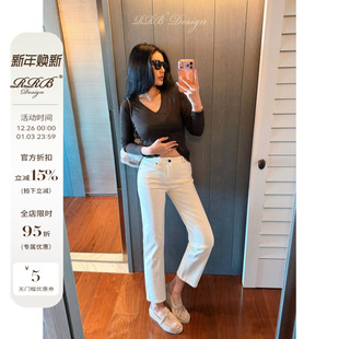 牛仔裤 RRB 显瘦小脚神裤 」定制四面弹加厚保暖修身 Design「瘦飞裤