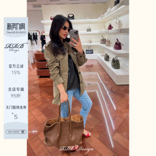 外套女 」重工酵磨水洗上衣精梳棉显瘦长袖 RRB Design「老钱猎装