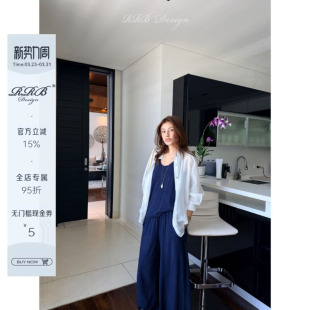 防晒百搭衬衫 RRB 竺麻天丝长袖 「精裁轮廓」定染连肩袖 Design