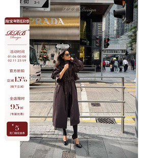 RRB Design 「长期主义」三穿加厚保暖可拆卸内胆鹅绒风衣外套