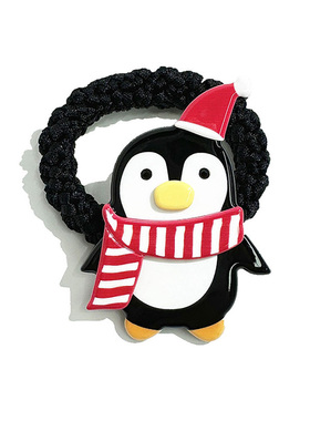 韩饰AZ饰品头饰雅致镶钻帽子围脖企鹅皮筋发圈女FQ1391