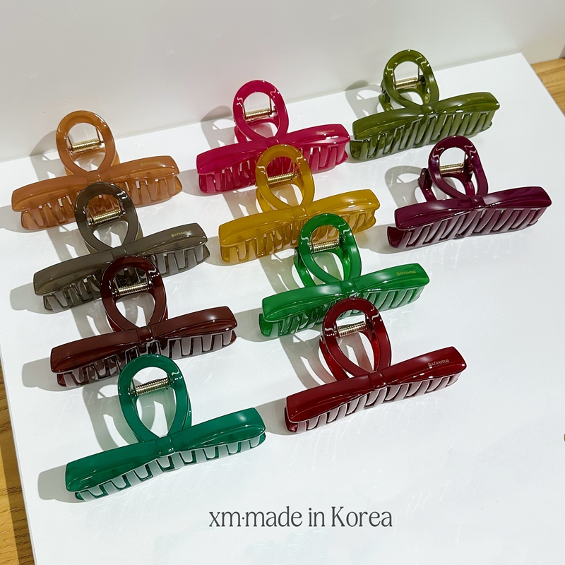 AZNAVOUR韩国蝴蝶结大发量抓夹