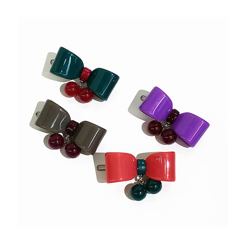 GRAINdeBEAUTE蝴蝶结吊坠圆球