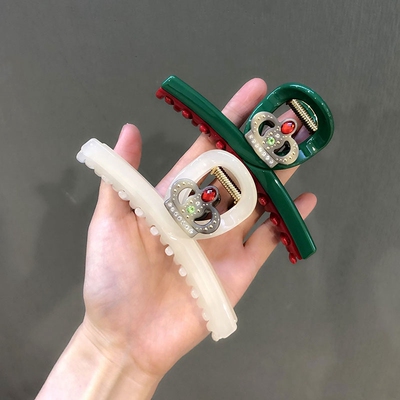 GRAINdeBEAUTE镶钻镂空皇冠