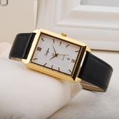 韩版 奥利妮正品 超薄男女士手表时尚 潮流长方形日历石英防水男女表