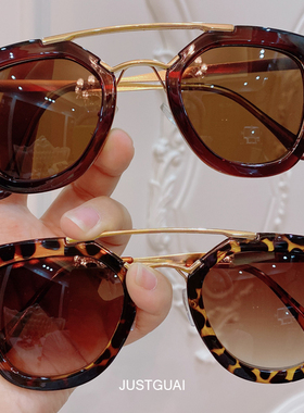 韩版大框素颜眼镜墨镜近视女士