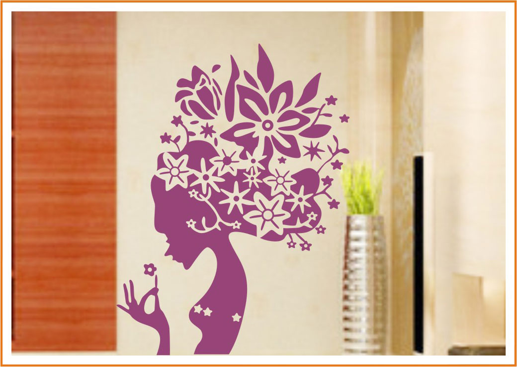 人物系列硅藻泥镂空模具 卧室背景印花模板 液体壁纸漆镂印模具