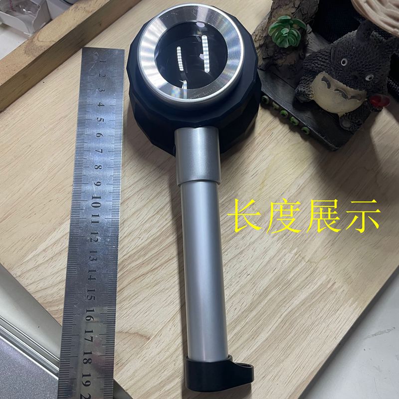 高倍鉴定检测古玩钱币带灯刻度邮票印刷网点看色布料放大镜可刻字