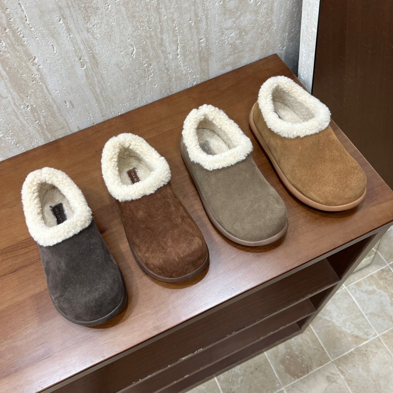 十三行女鞋实拍加绒