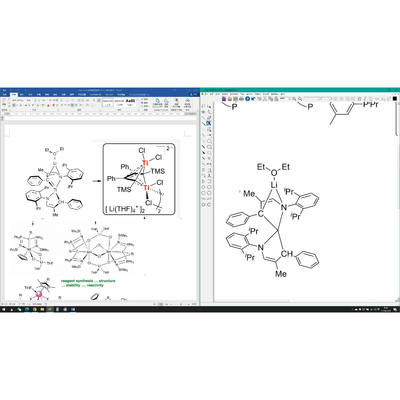 ChemDraw方程式降解路径反应机理图科研绘图化学结构式分析代画做