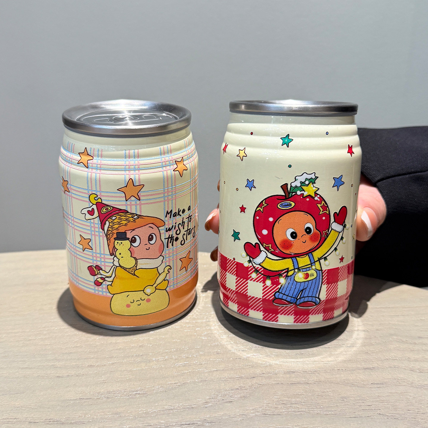 易拉罐创意迷你保温杯星星人女生小容量便携316不锈钢个性口袋杯,餐饮具,保冷/保温杯,淘宝优惠券,粉丝福利购,淘宝优惠卷