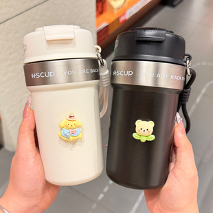 咖啡杯保温杯316不锈钢大容量男车载保温杯子女学生便携随行杯子