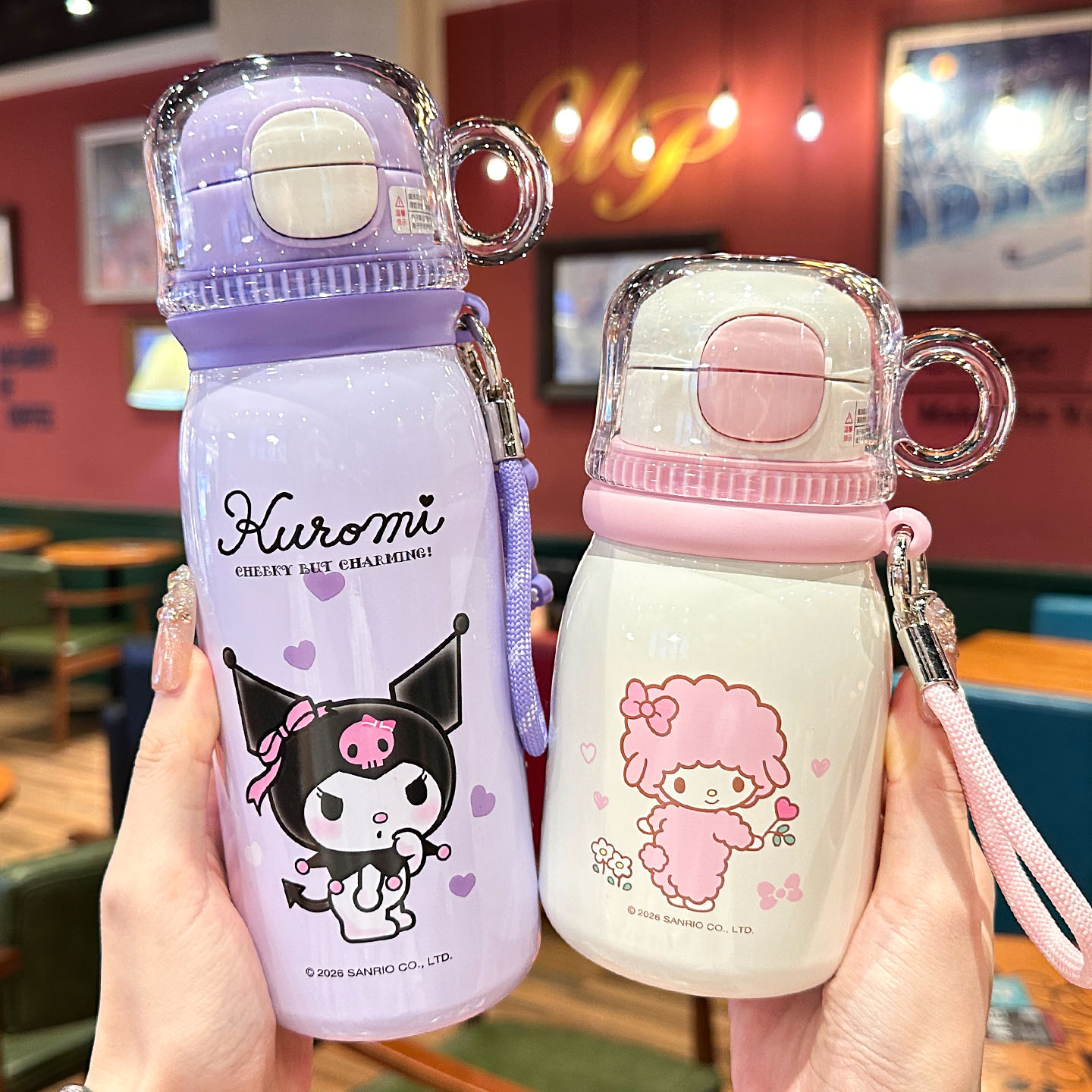 三丽鸥儿童保温杯316L不锈钢