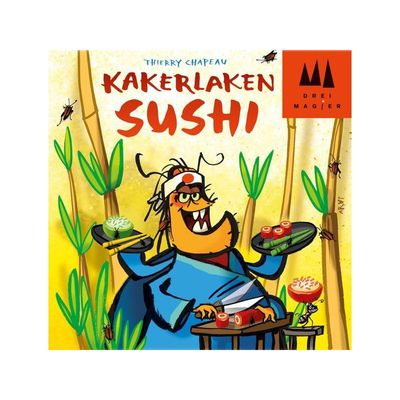 德国Schmidt Kakerlaken Sushi寿司大师儿童桌游大脑快速反应3岁4