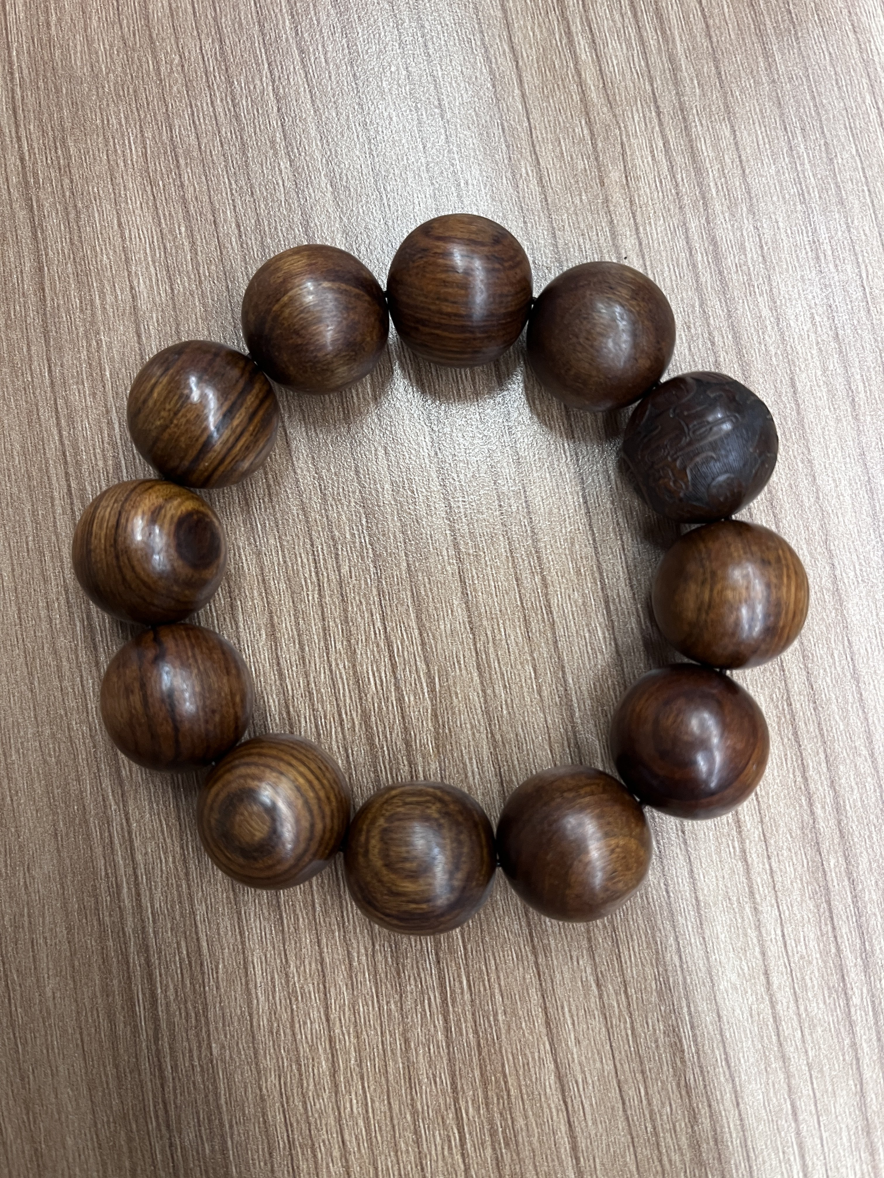 天然木质手串男士饰品20mm