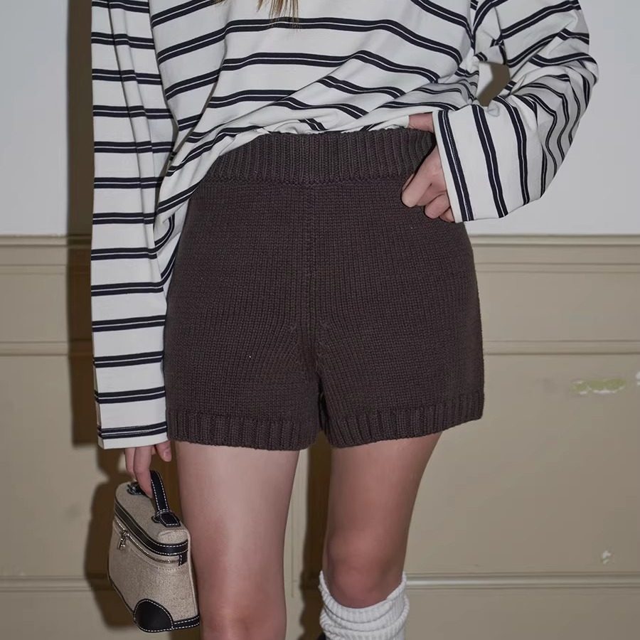 Deessesicile 松弛慵懒INS风休闲裤子百搭冬季柔软可