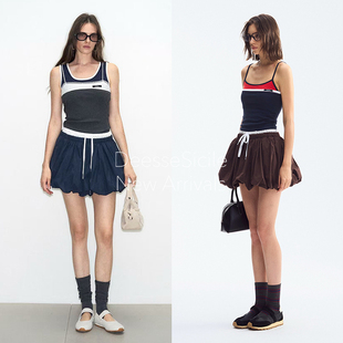 少女风气球裙A字蓬蓬防走光半身裙女 SiniNimo缪式 DeesseSicile