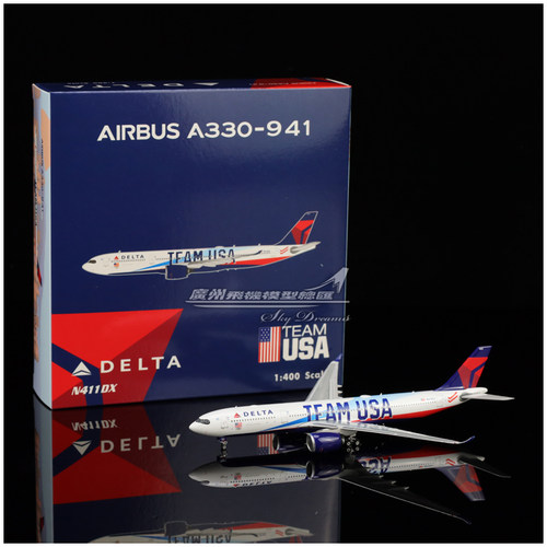 DeltaTEAMUSA飞机模型收藏摆件