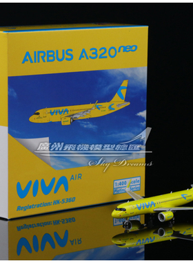 Phoenix 11733 Viva航空 A320neo HK-5360 1:400