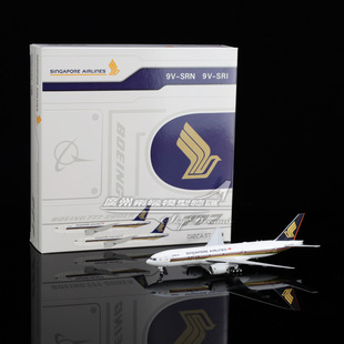 JCwings XX40617 新加坡航空 波音 B777-200ER 9V-SRN 1:400