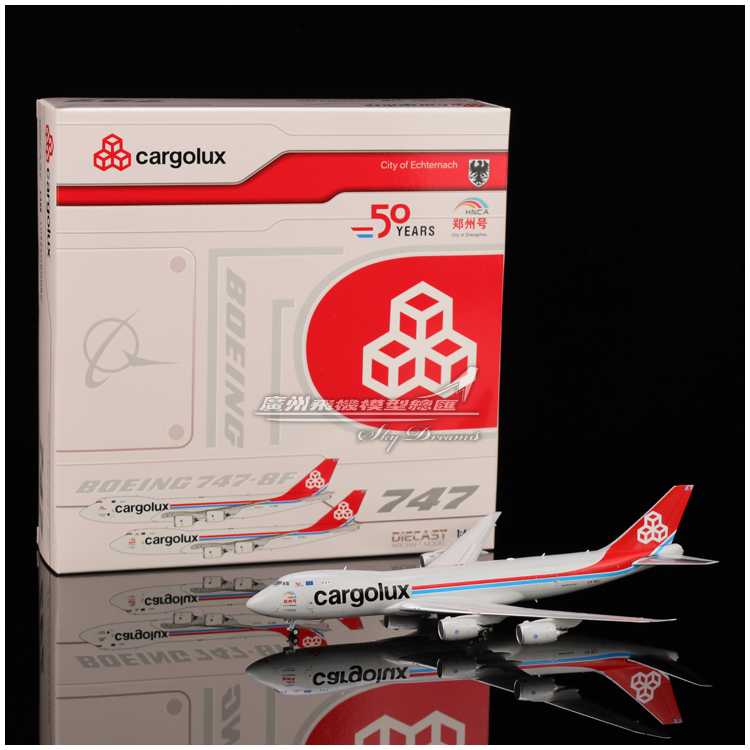 Cargolux合金仿真飞机模型收藏