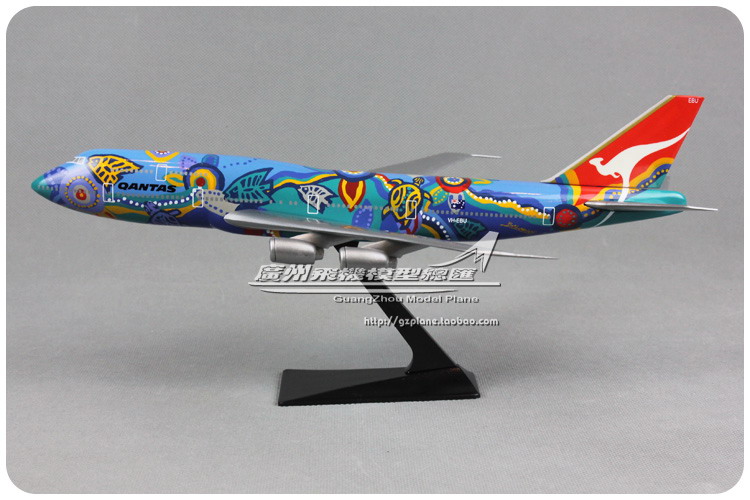 澳大利亚航空波音B747飞机模型