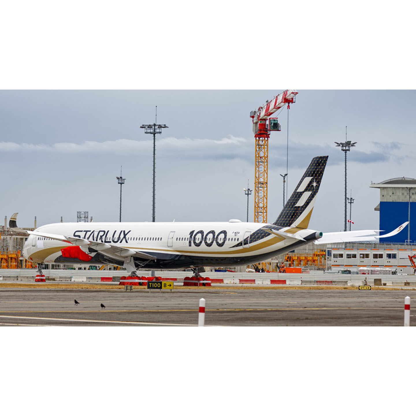 合金仿真空客客机A350收藏摆件