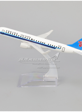 中国南方航空 Embraer ERJ-190 合金 客机 仿真摆件飞机模型 16cm