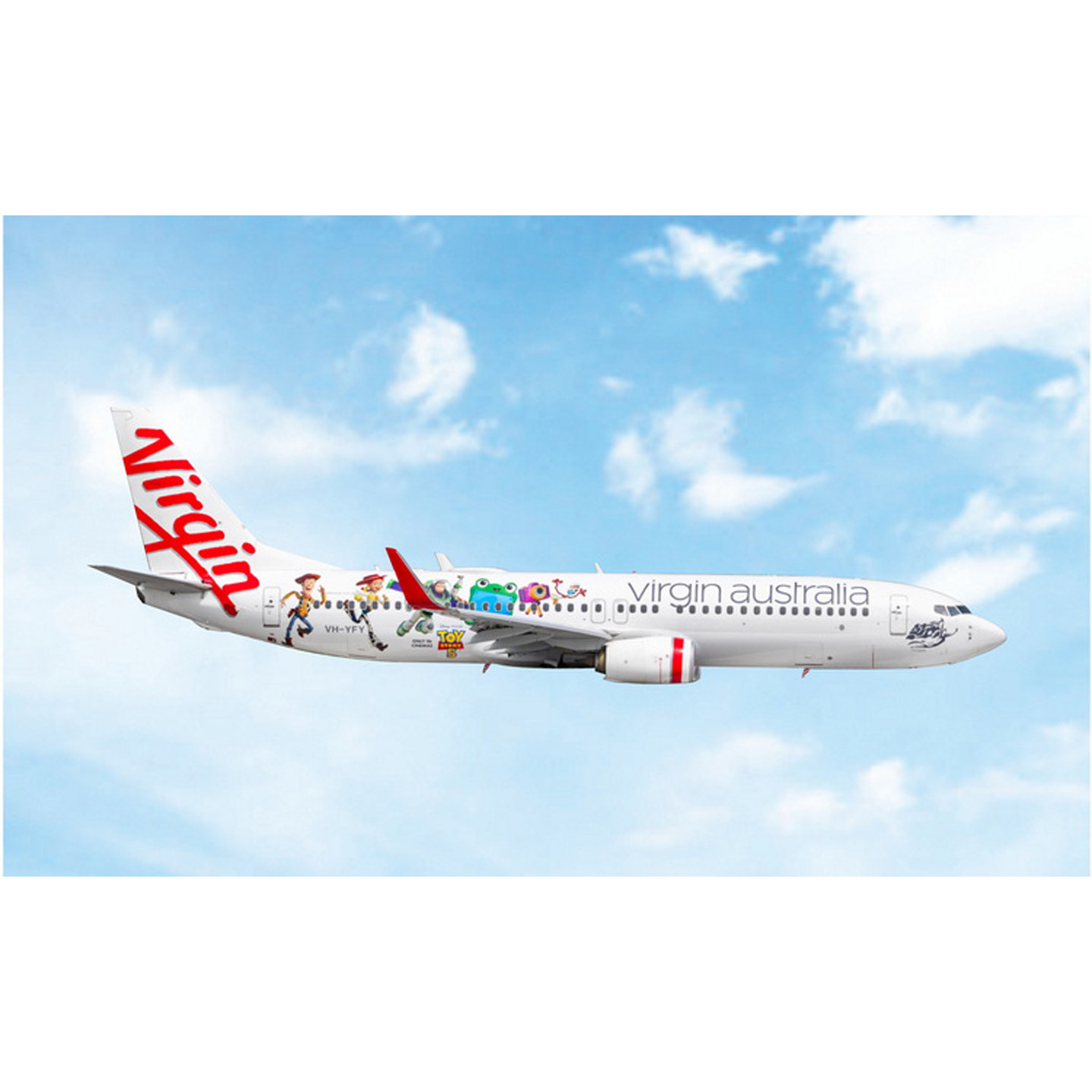 维珍澳洲航空B737-800合金仿真