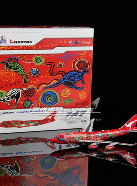 JCwings XX40491 澳大利亚航空 Qantas B747-400 VH-OJB 1:400