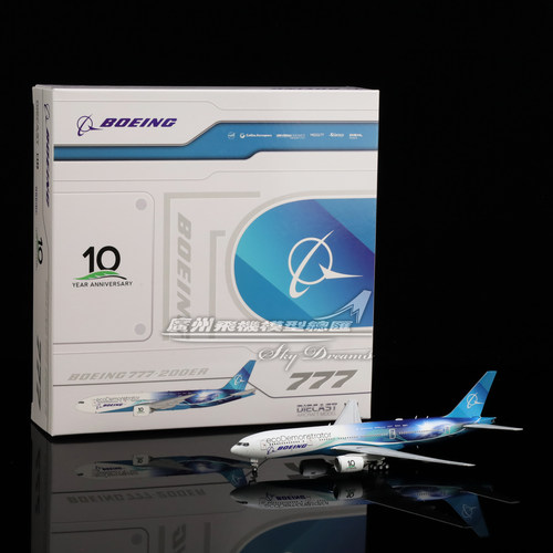 JCwings XX40116 波音公司 B777-200ER N861BC 飞机模型 1:400
